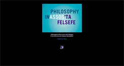 Desktop Screenshot of philosophyinassos.org