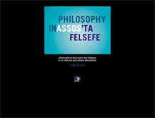 Tablet Screenshot of philosophyinassos.org